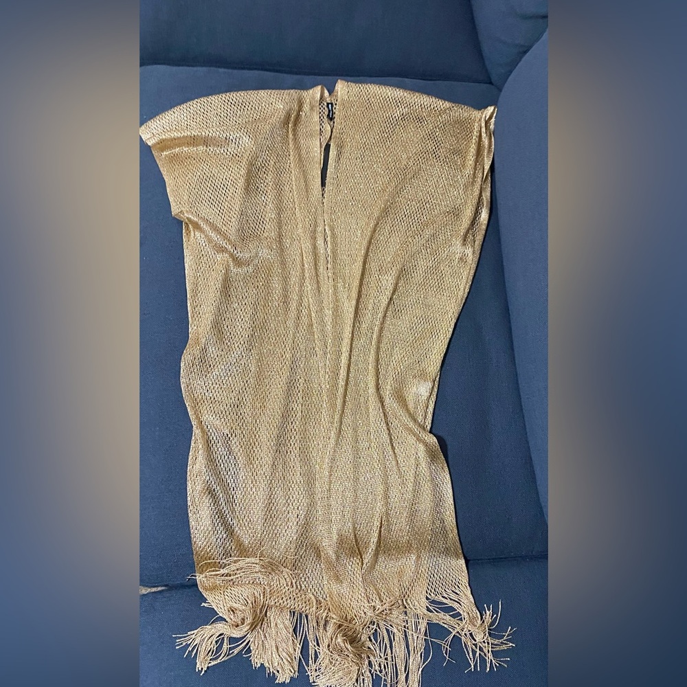 Elegant Gold Women's Vest